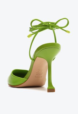 Sapato Scarpin Cecilia Couro Verde
