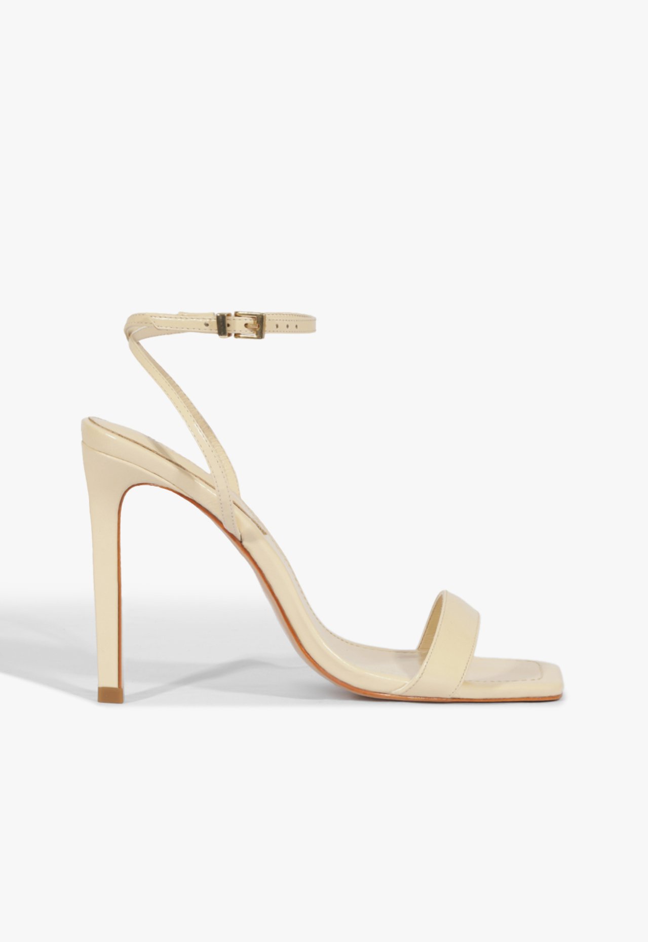 Sandália Ester Couro Branca | Schutz