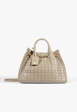 Bolsa Tote Rebecca Couro Bege