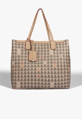 Bolsa Shopping Nina Triangle Bege