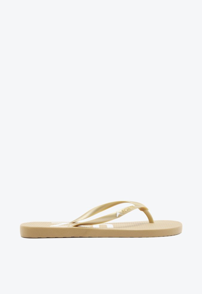 Chinelo Tirangle Dourado