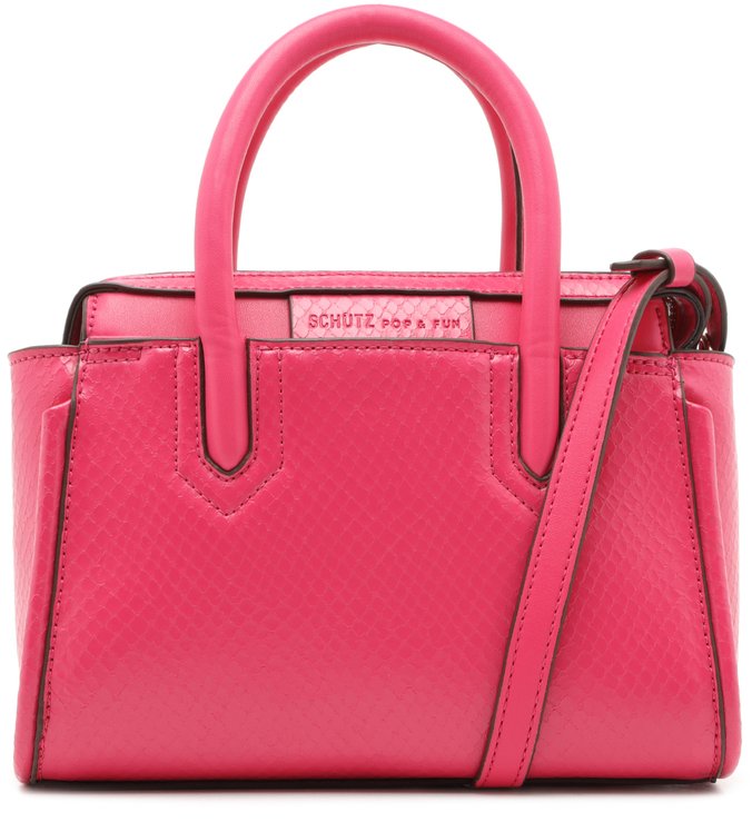 Bolsa Mini Tote Crossbody Rosa
