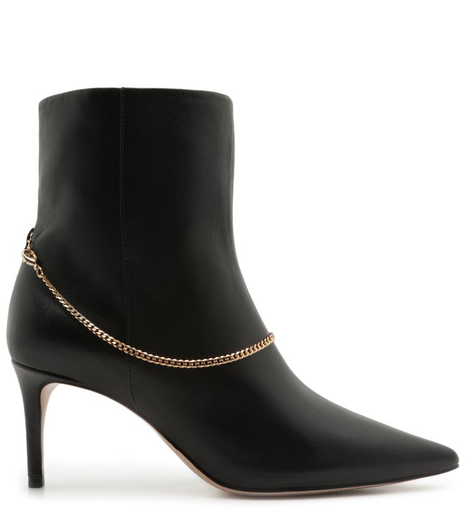 Bota Mid Heel Glam Black Bota Mid Heel Glam Black