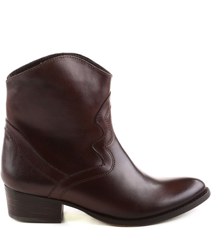 Ankle Boot Cowgirl Brown
