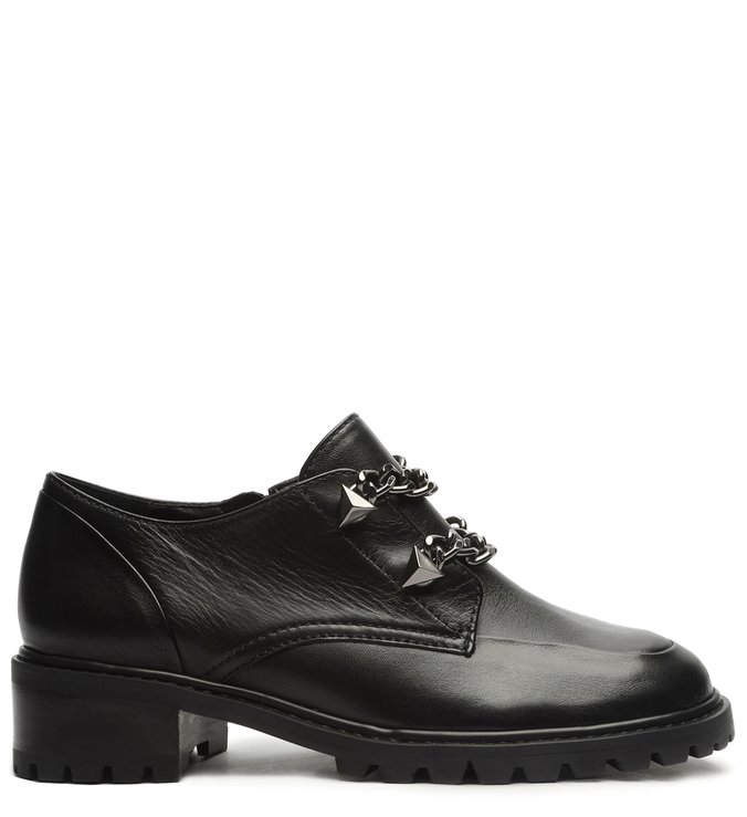 Mocassim Tratorado Corrente Preto
