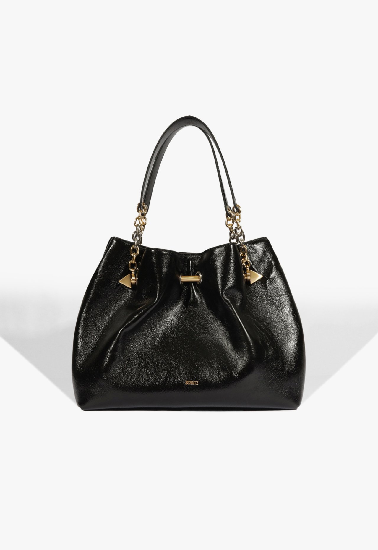 Bolsa Tote Marzie Couro Preta | Schutz