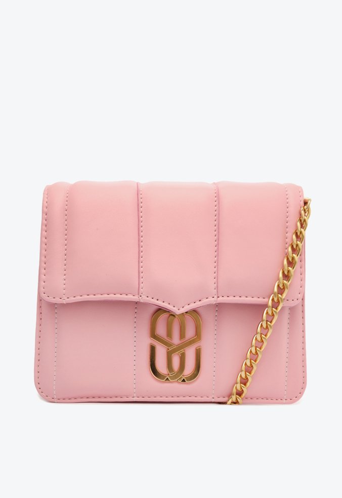 Bolsa Tiracolo Zoen Couro Rosa Claro | Schutz