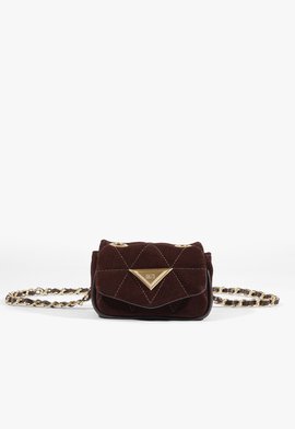 Bolsa Tiracolo 944 Pequena Couro Marrom