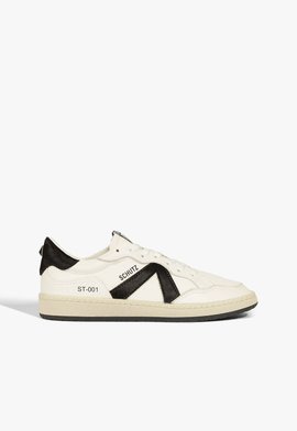 Tênis ST 001 Couro Predo e Branco | Schutz
