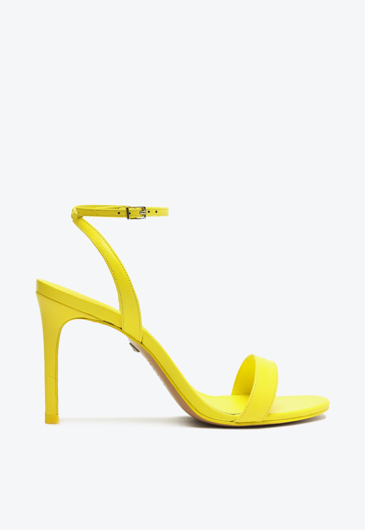 Sandália Pryia Couro Amarela | Schutz