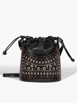 Bolsa Zola Couro Preta