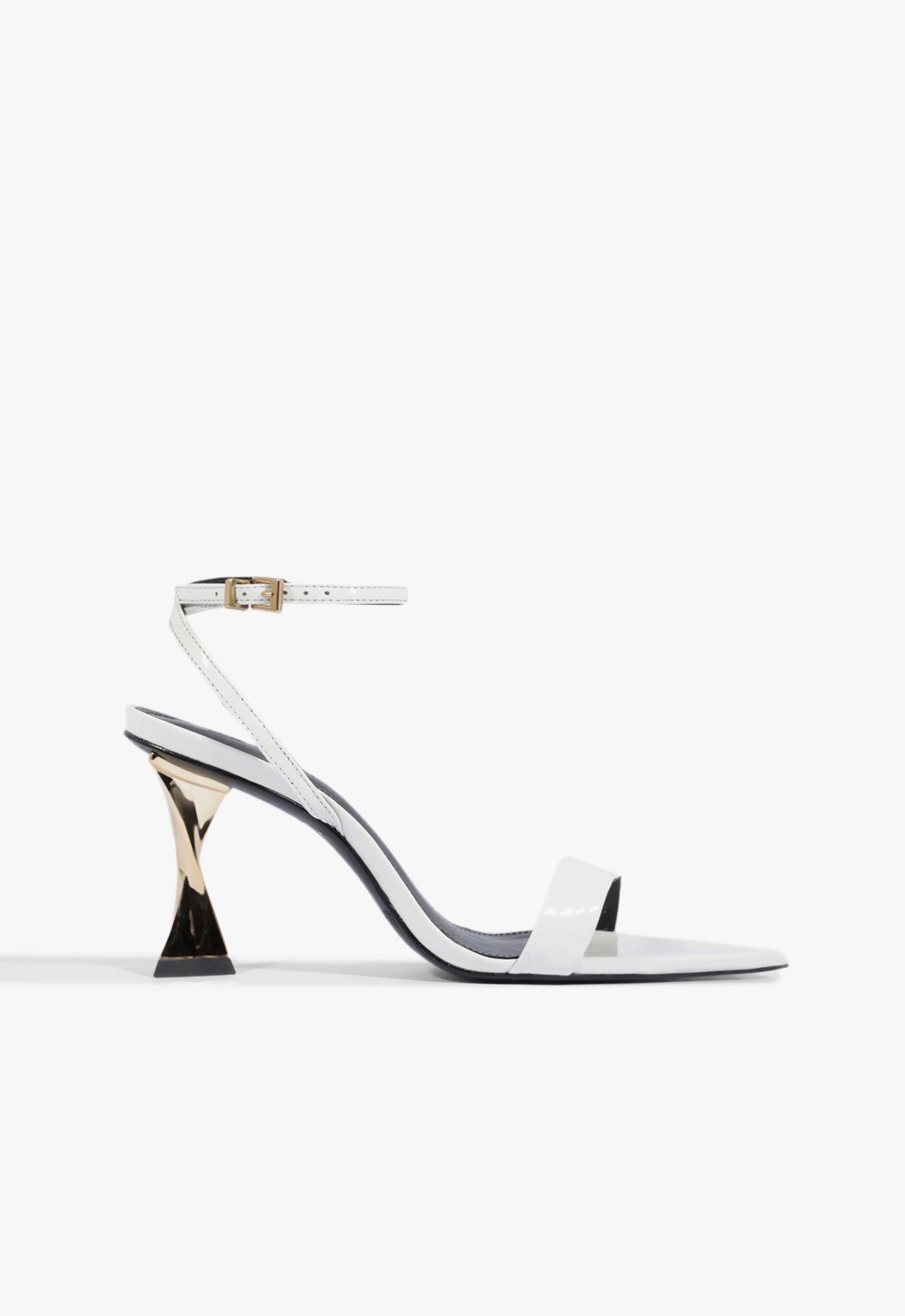 Sandália Elisha Couro Branca | Schutz