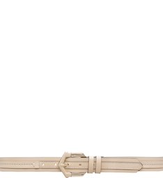 Cinto Duplo Tanino Couro Bege