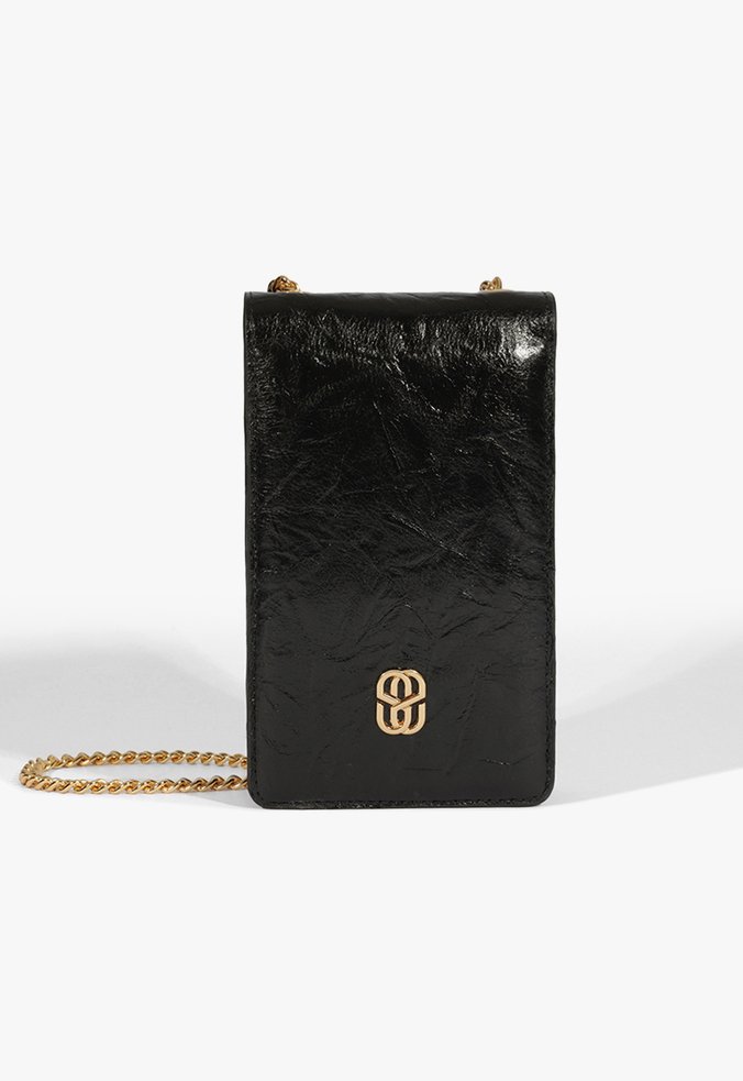 Porta Celular Hoover Couro Preta