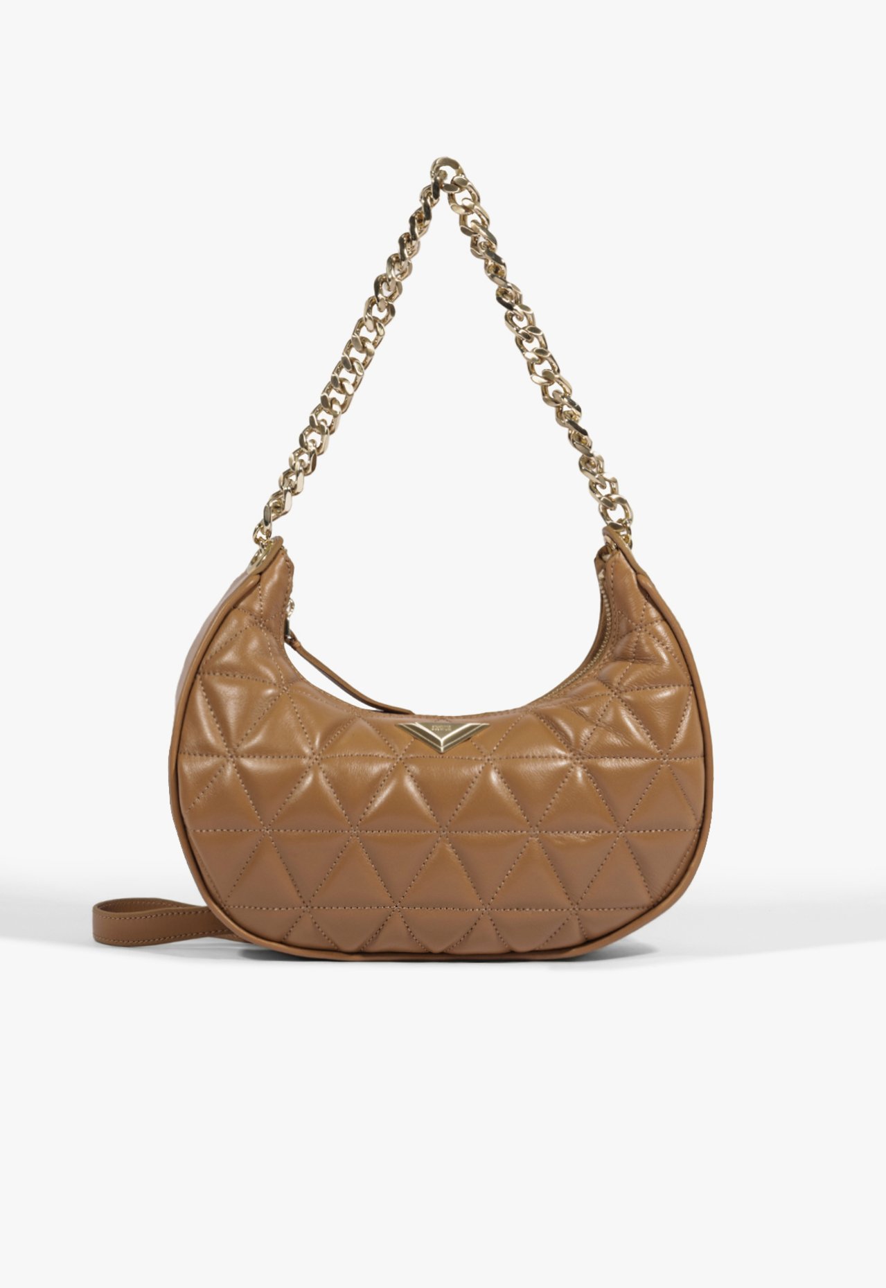 Bolsa Tiracolo 944 Couro Matelassê Marrom | Schutz