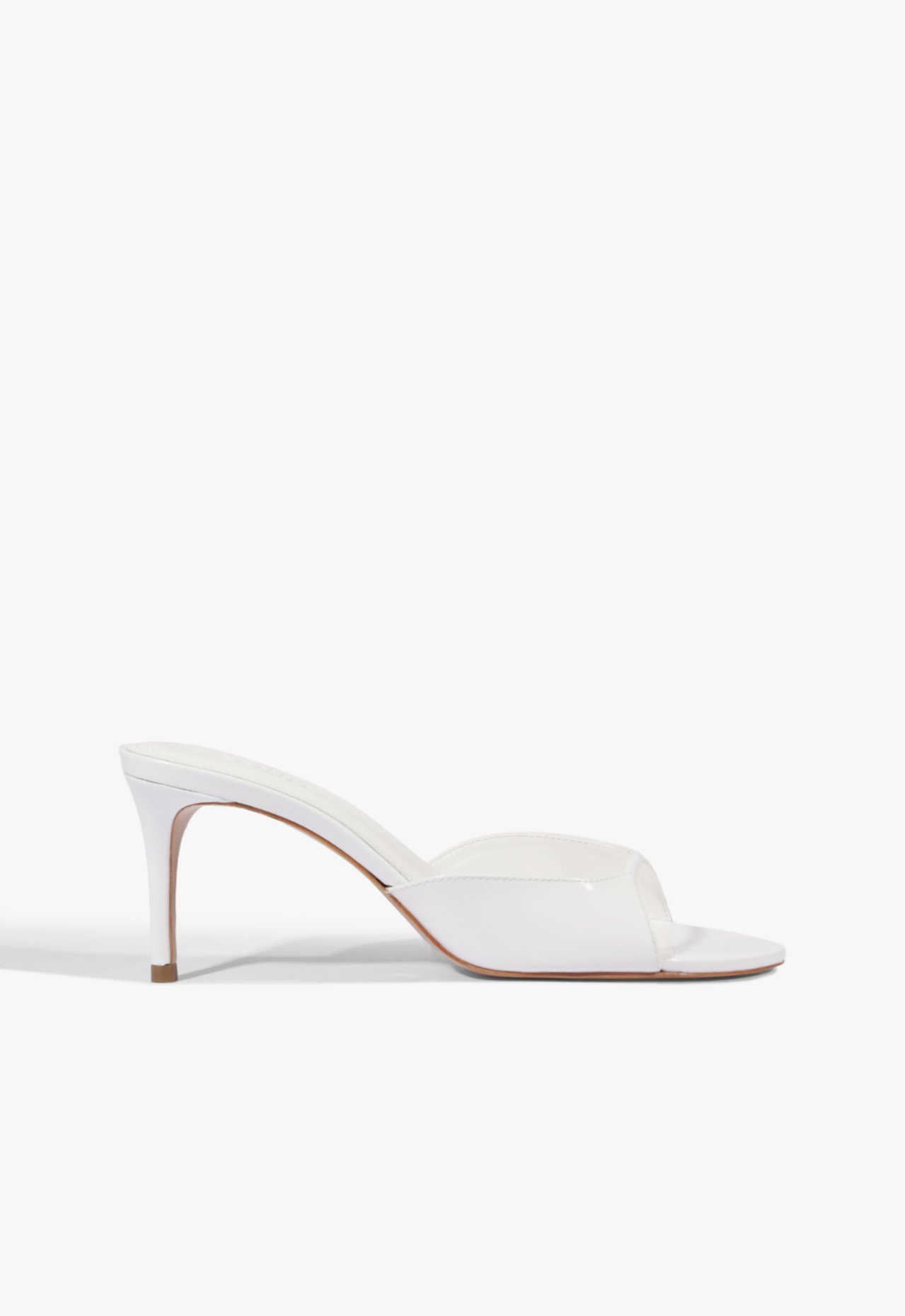 Tamanco Mule Arlette Couro Branco | Schutz