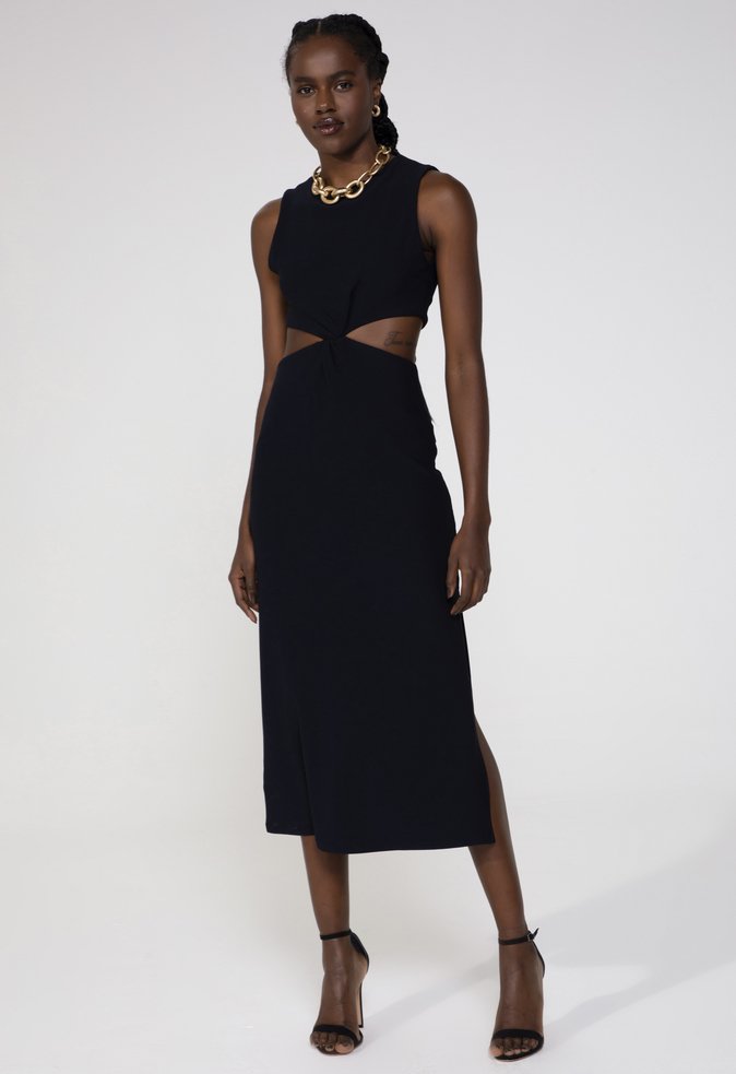 Vestido Midi Pilar Preto