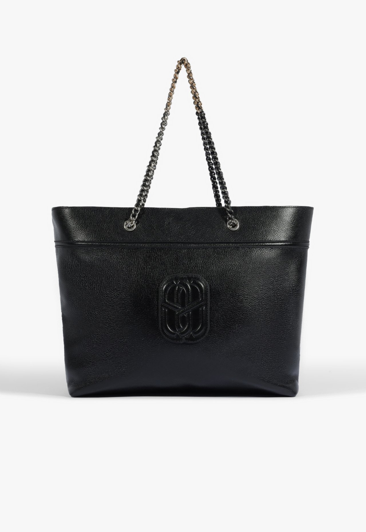 Vista 2 Bolsa Shopping Belle Couro Preta | Schutz Schutz BR Preto Schutz BR Preto