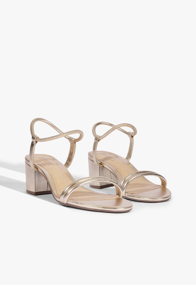 Sandália Gimenez Mid Dourada | Schutz
