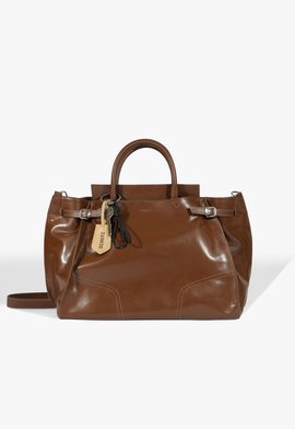 Bolsa Tote Grande Heaven Couro Marrom