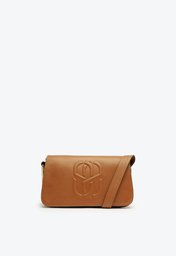 Bolsa Tiracolo Couro Pequena Marrom