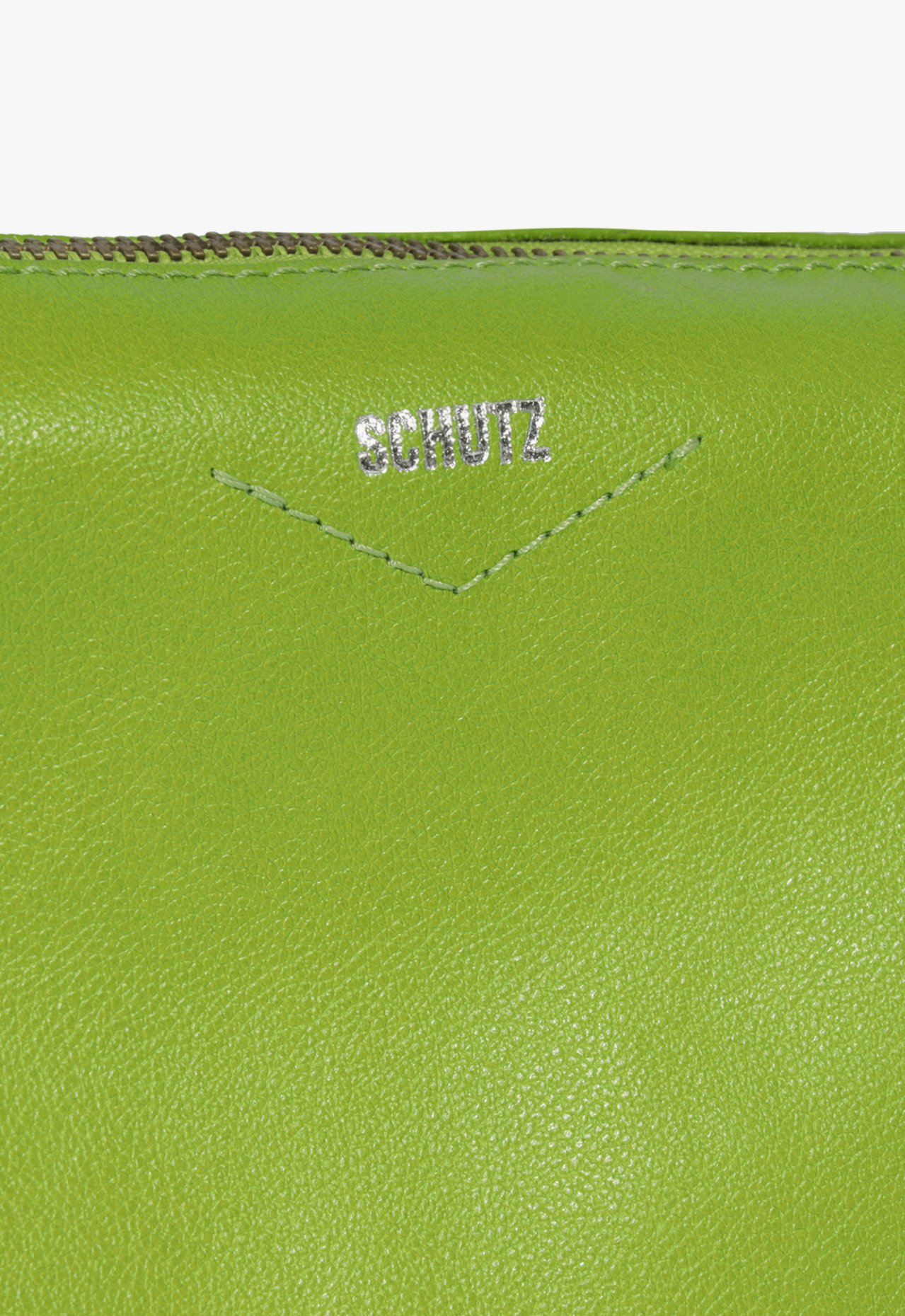Necessaire Pequena Couro Verde | Schutz