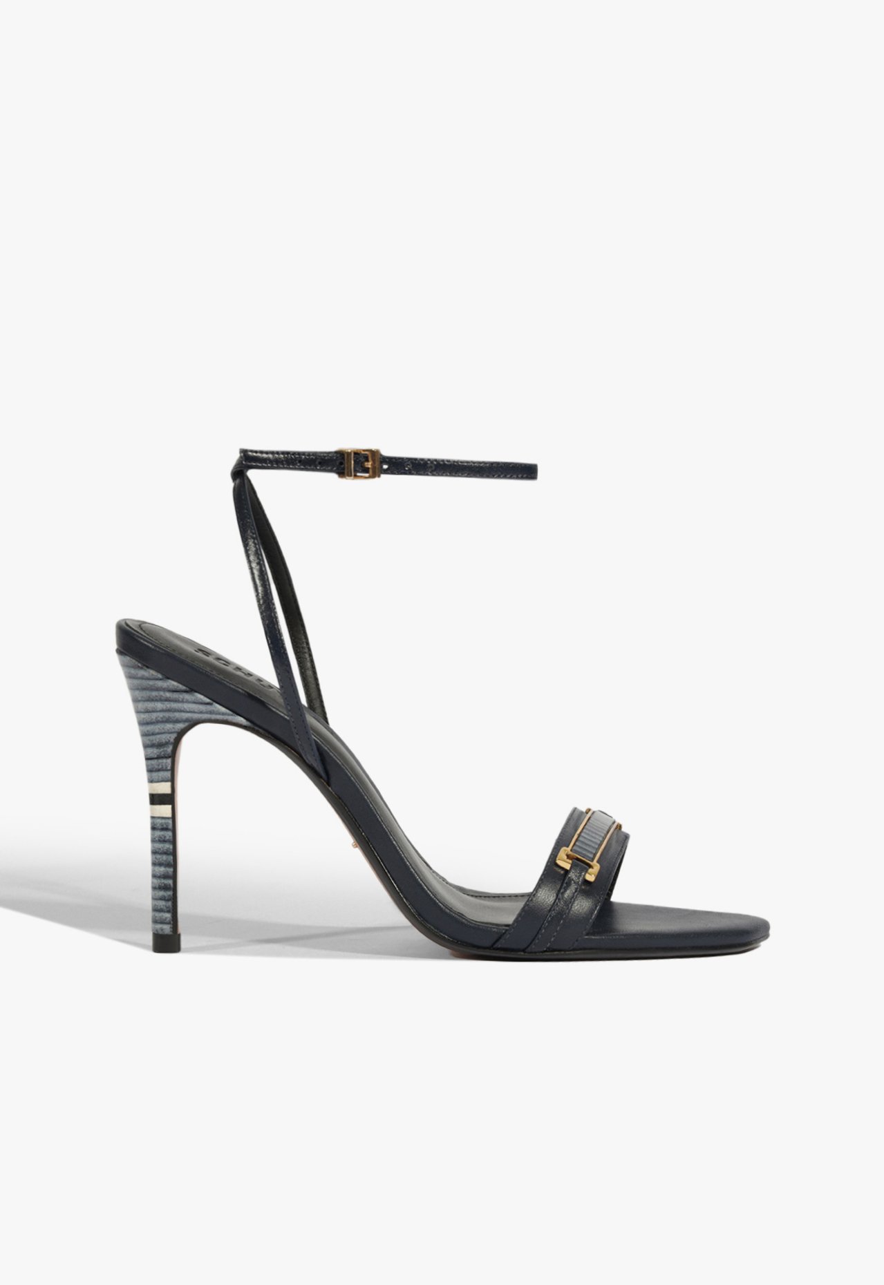 Sandália City Chic Couro Preta | Schutz