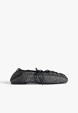 Sapatilha Ballerina Lola Cinza