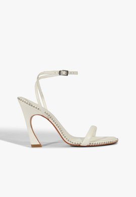 Sandália Lexi Sandal Glam Couro Branca