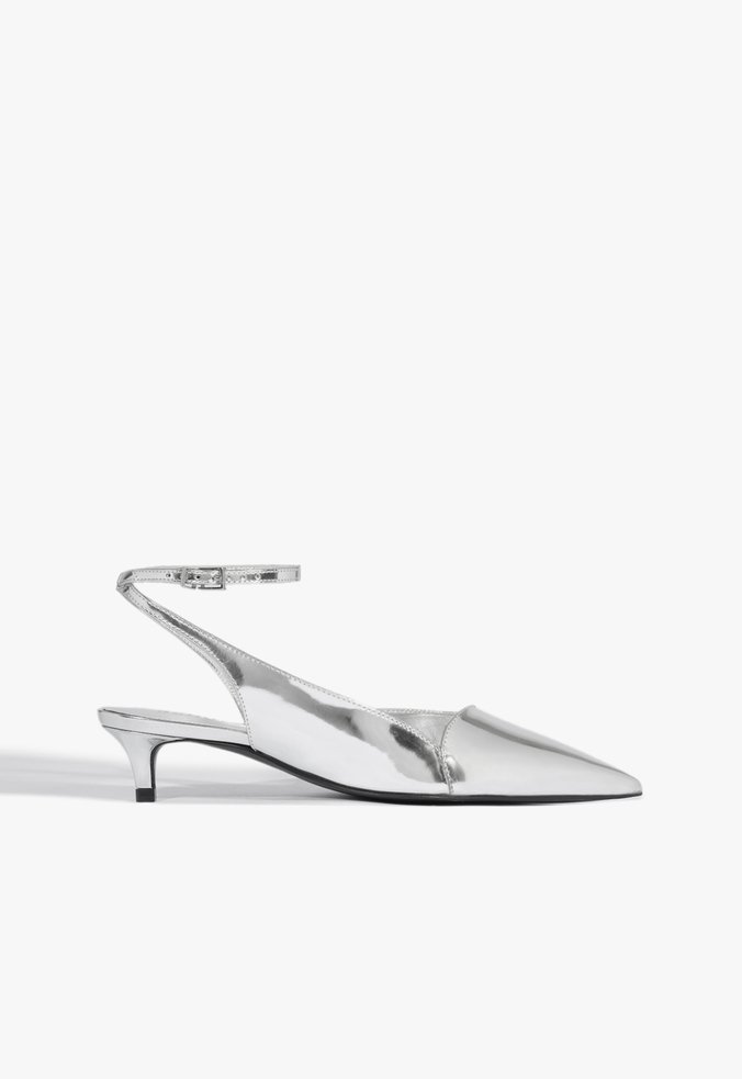 Sandália Rumer Pump Mid Prata