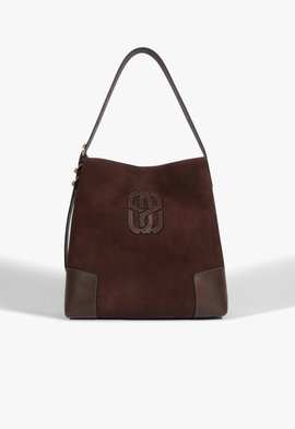 Bolsa Hobo Camurça Marrom