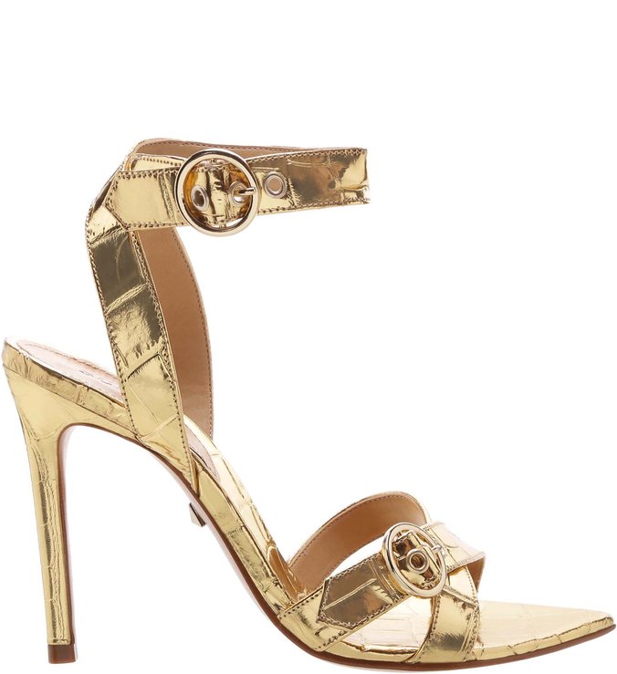 Sandalia schutz bico best sale folha