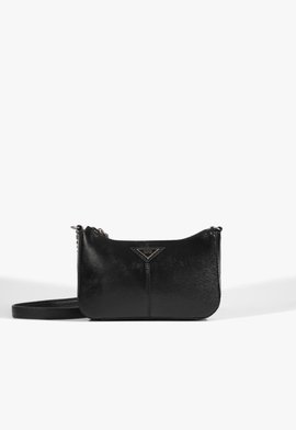 Bolsa Tiracolo Yani Pequena Couro Preta