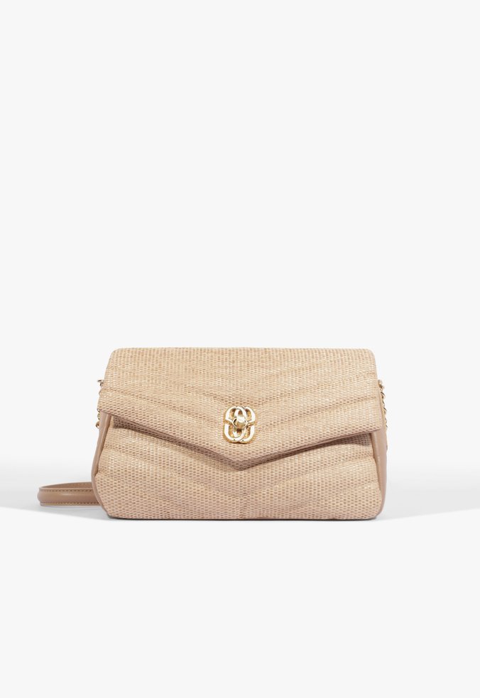 Bolsa Tiracolo Shoulder Elara Summer Média Marrom