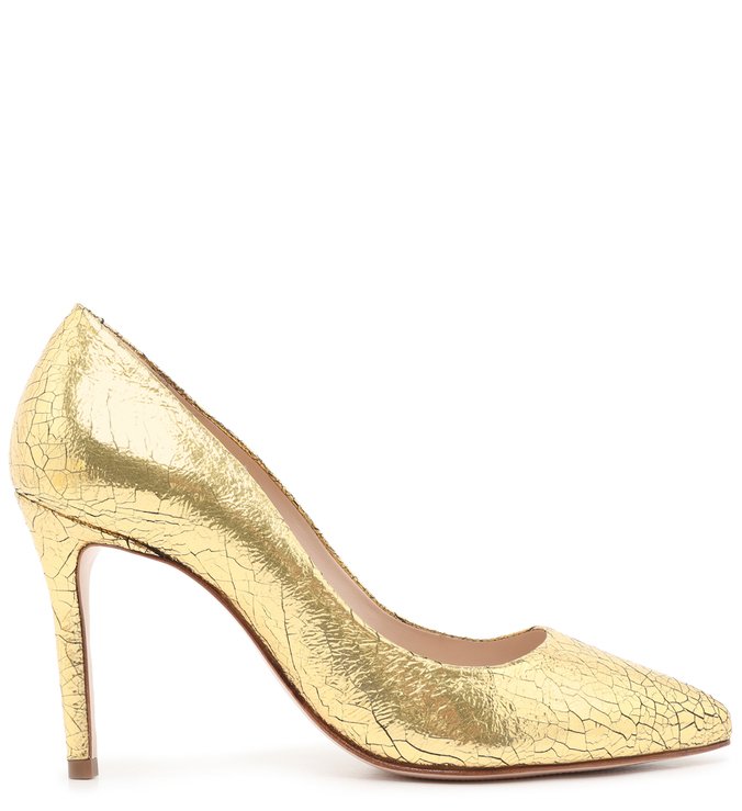 Scarpin Classic Metallic Ouro Scarpin Classic Metallic Ouro
