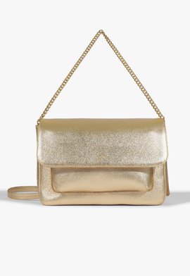 Bolsa Brooke Couro Dourada
