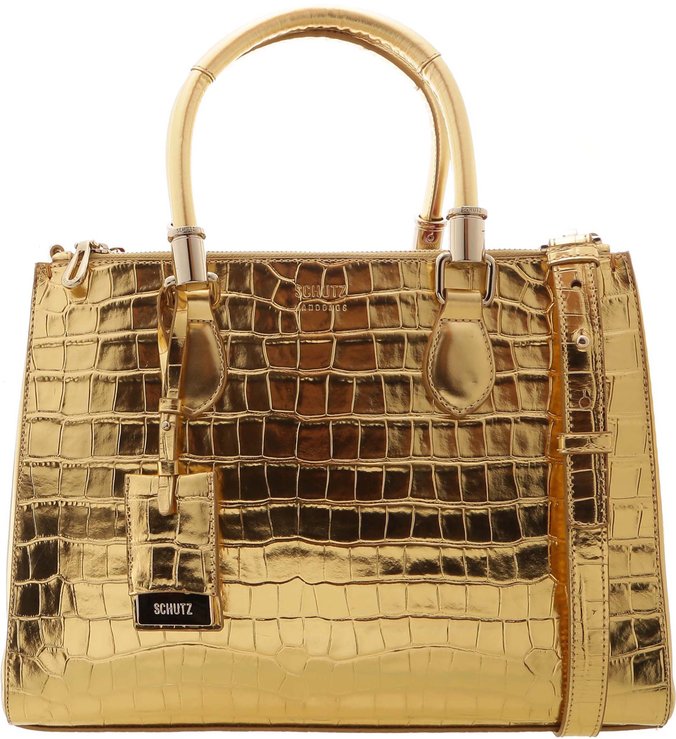 Tote Lorena Golden Croco Tote Lorena Golden Croco