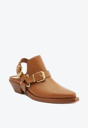 Ankle Boot Couro Marrom
