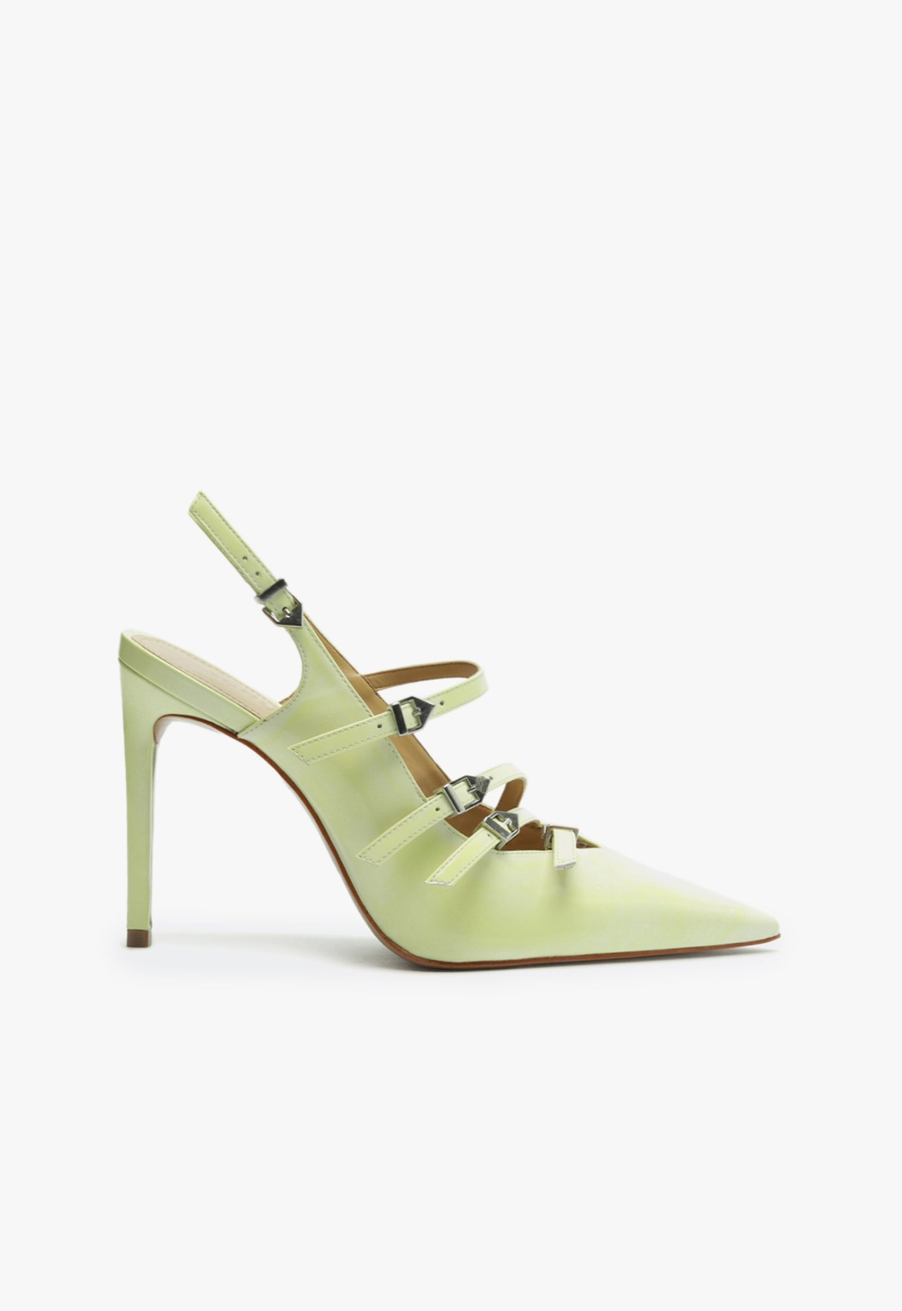 Sapato Mule Veronica Pump Couro Verde | Schutz