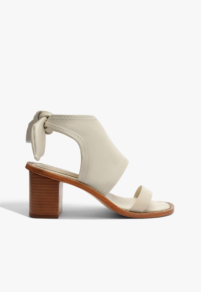 Sandália Giulia Block Heel branco