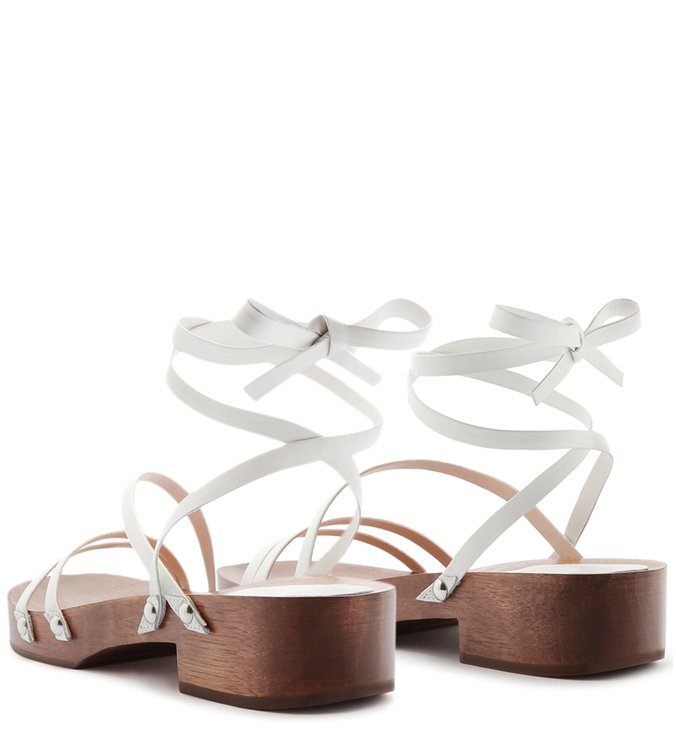 SANDÁLIA RASTEIRA STRINGS LACE-UP WHITE SANDÁLIA RASTEIRA STRINGS LACE-UP WHITE