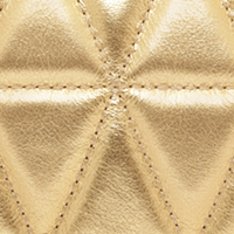 Bolsa Tiracolo Pequena 944 Couro Dourada