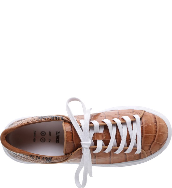 Tênis S-Oxy Croco Python Brown Tênis S-Oxy Croco Python Brown