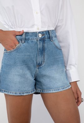 Shorts Jeans Claire Azul