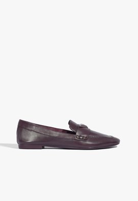 Mocassim Couro Roxo