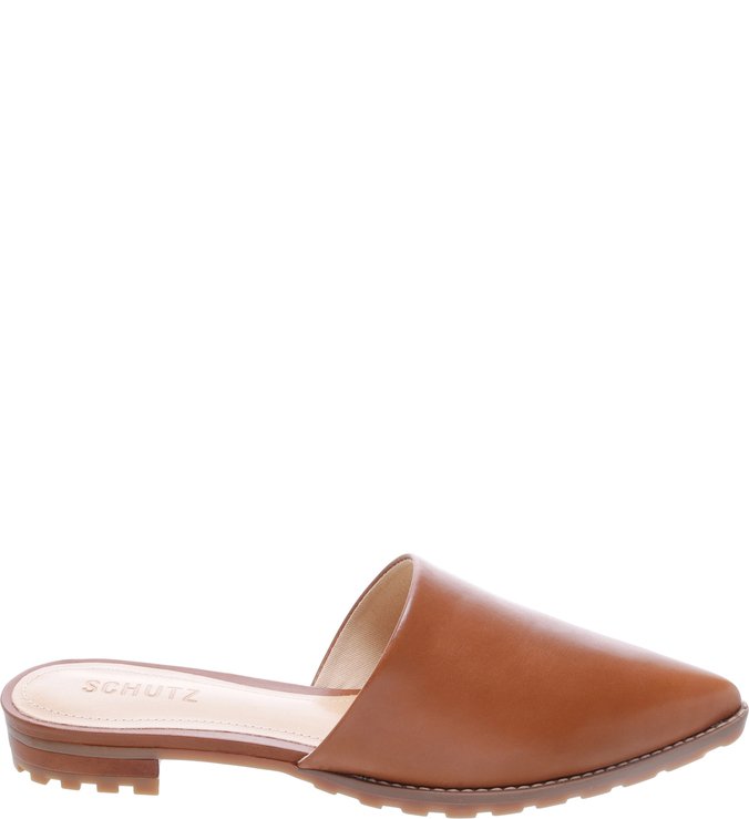 Flat Mule Tratorada Brown Flat Mule Tratorada Brown