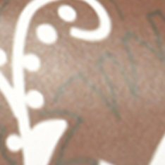 Scarpin Lexi Scarf Couro Marrom