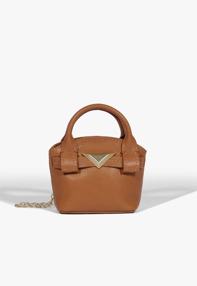 Bolsa Mini Malu Marrom