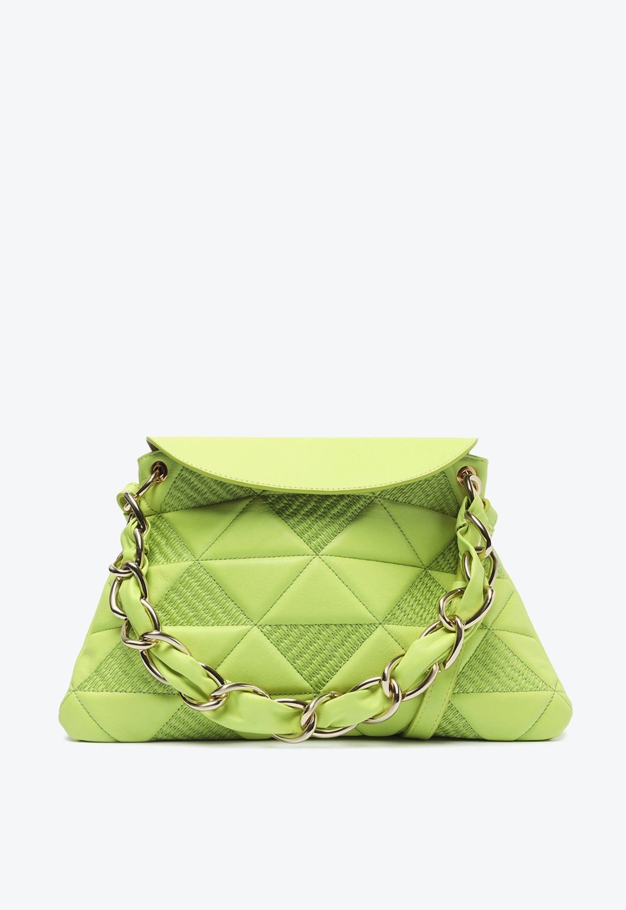 Bolsa Tiracolo Elliot Média Couro Verde | Schutz