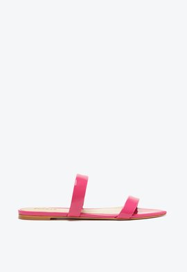 SANDÁLIA RASTEIRA BICO FINO ROSA